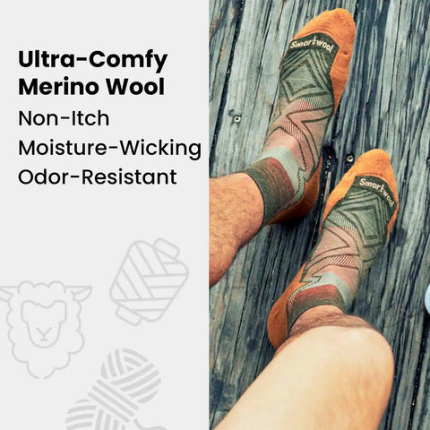 Smartwool Men's Ski Targeted Cushion Extra Stretch Over the Calf Socks