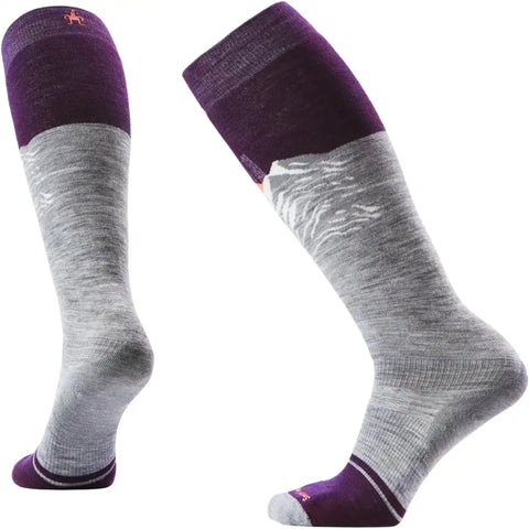 Smartwool Women's Snowboard Targeted Cushion Valley Sunset Over The Calf Socks