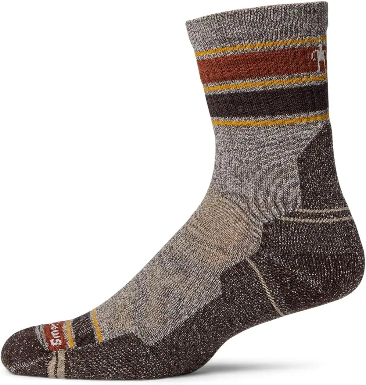Smartwool Men's Hike Light Cushion Striped Mid Crew Socks