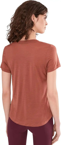 Smartwool Women's Active Ultralite V-Neck Short Sleeve