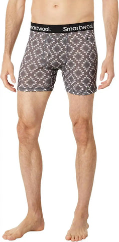 Smartwool Men's Merino Print Boxer Brief Boxed