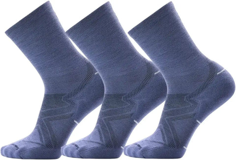 Smartwool Mens Run Cold Weather Targeted Cushion Crew Socks