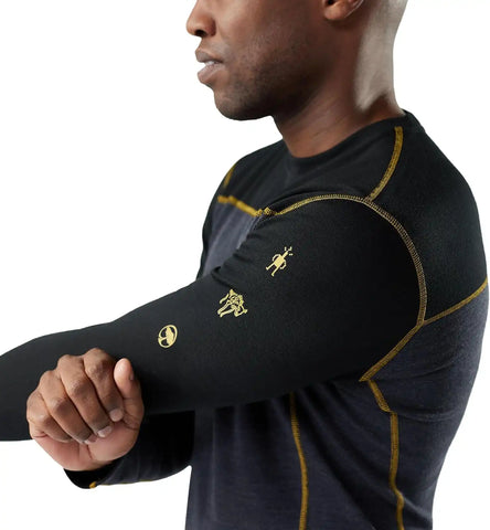 SmartWool Men's Classic Thermal Merino Base Layer Colorblock Crew