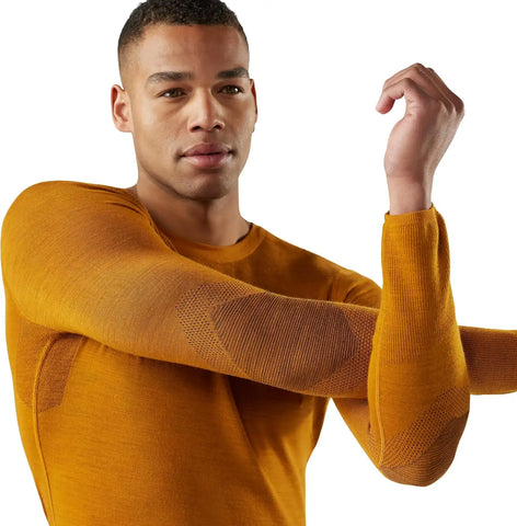 SmartWool Men's Intraknit Thermal Merino Base Layer Crew, Lightweight, Breathable Merino Wool Long Sleeve Active Shirt