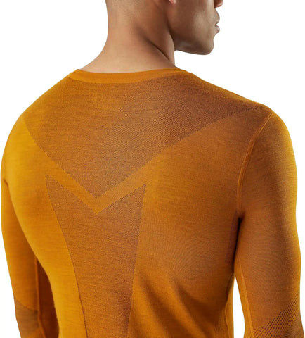 SmartWool Men's Intraknit Thermal Merino Base Layer Crew, Lightweight, Breathable Merino Wool Long Sleeve Active Shirt