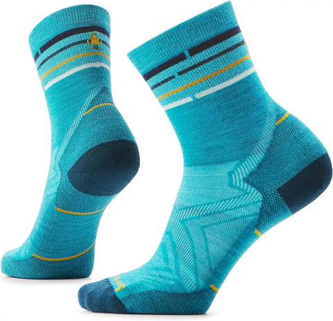 Smartwool Women's Run Zero Cushion Mid Crew Socks
